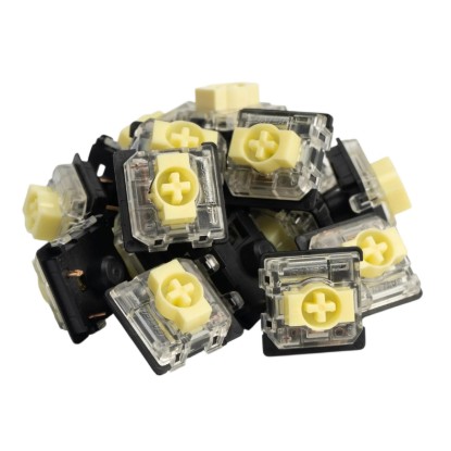 Picture of Keychron Banana Gateron KS-33 Low Profile 2.0 Mechanical Switch 110 pcs