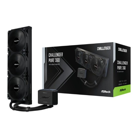 Picture of ASRock Challenger Pure 360 AIO Liquid Cooler - Black