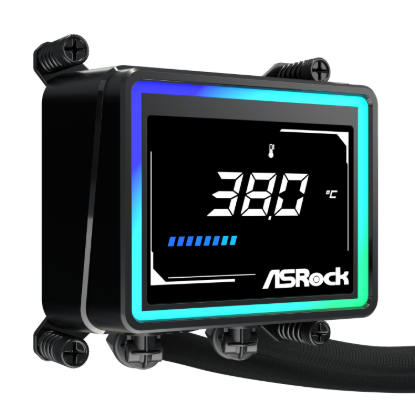 Picture of ASRock Challenger 360 Digital AIO Liquid Cooler - Black