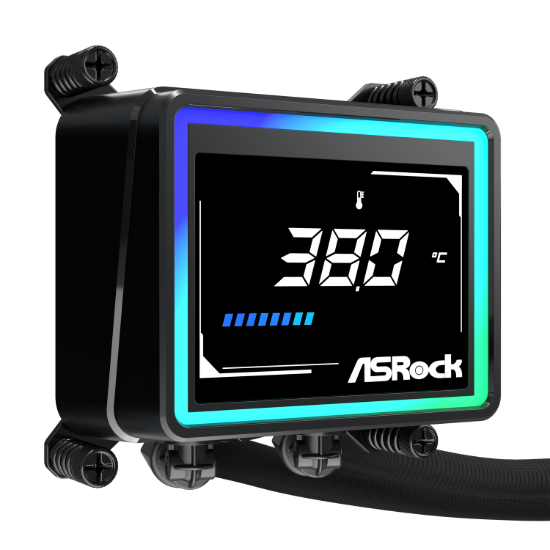 Picture of ASRock Challenger 360 Digital AIO Liquid Cooler - Black