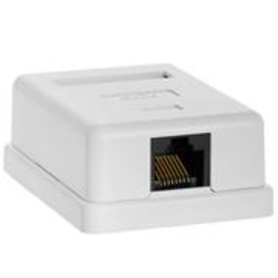 Picture of Netix RJ45 CAT6 Single Surface  Mount Box
