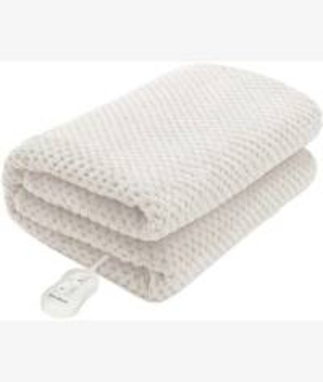 Picture of Pure Pleasure Coral  Fleece Single Fitted Electric Blanket
